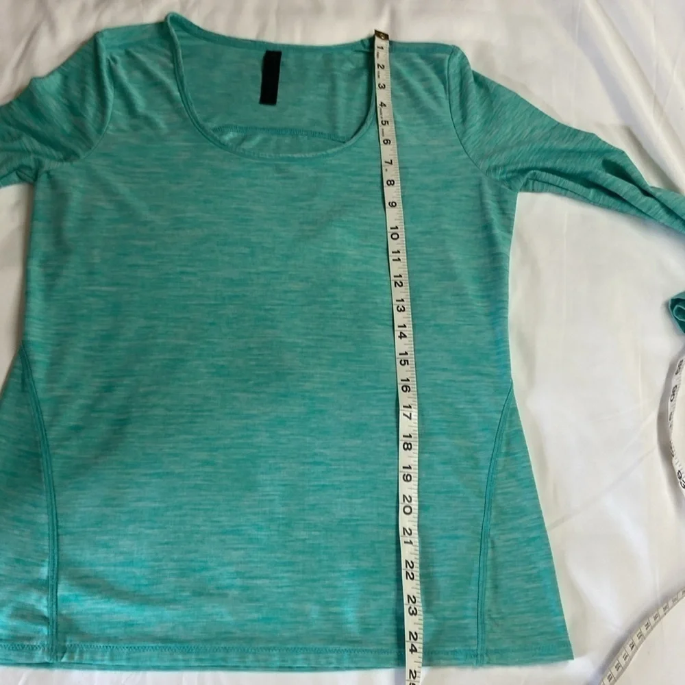 90 Degree,Women,Light Green,Long Sleeve T-Shirt .Size-Medium . - Picture 7 of 10